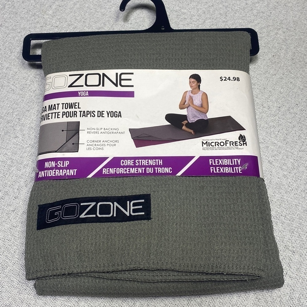 NWT Go zone, yoga, mat towel​​​​​​​​​​​​​